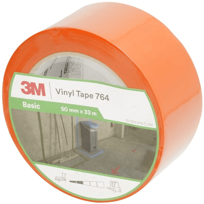Chimie - Chimie divers - Ruban de vinyle 764, orange, 50 mm x 33 M