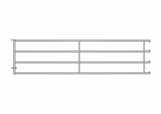 Materiels - Cage de contention - PACK DE 12 ARRIERES EX4 5/6M L.4.50M