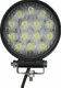 Phare de travail LED rond 42W 3360lm, 10/30V, Ø 117mm, faisceau large 14 LED gopart
