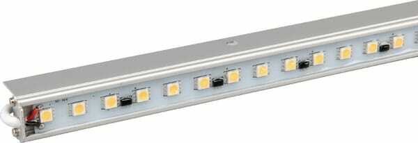 Pièces agricoles - Eclairage - Éclairage intérieur LED, 15W, 1320lm, rectangulaire, 12V, 1000x24mm, Kramp