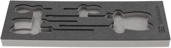Outils - Outils divers - Insert en mousse pour jeu de tournevis, plat 6 pcs