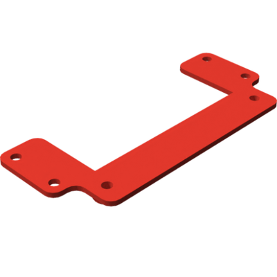 Pièces agricoles - Pièce divers - adaptateur soudé peint