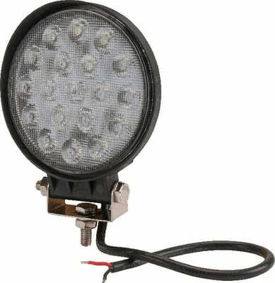 Pièces agricoles - Eclairage - Phare de travail LED rond 36W 2850lm, 10/30V, Ø 113.9mm, faisceau large 18 LED Kramp