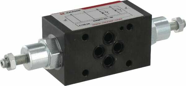 Pièces agricoles - Hydraulique - Clapet antiretour étrangl. NG6