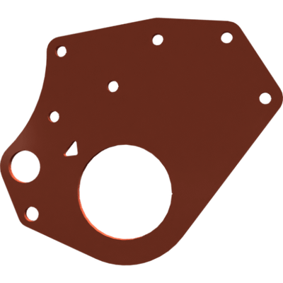 Pièces agricoles - Pièce divers - plaque de support 4m -peinte-