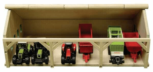 Loisirs - Jouets - Hangar bois grande 1:87