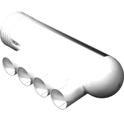 Pièces agricoles - Pièce divers - Distributeur-4x droite f. accélérateur