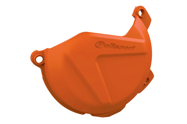Pièces Quad & Motos - Equipement véhicule - Protection de carter d'embrayage POLISPORT orange KTM SX-F250/350