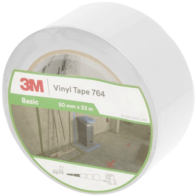 Chimie - Chimie divers - Ruban de vinyle 764, blanc, 50 mm x 33 M