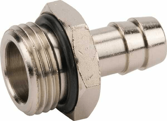 Pièces agricoles - Pièce pneumatique - Embout de tuyau 12 mm x 1/2"
