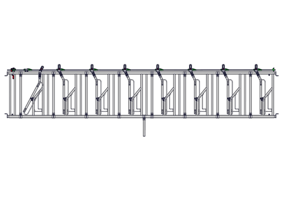 Materiels - Cornadis - PACK DE 12 PANNEAUX AXIAL II REG DE 8P./6M L.5.70M