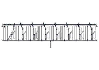 Materiels - Cornadis - PACK DE 12 PANNEAUX AXIAL II REG DE 8P./6M L.5.70M