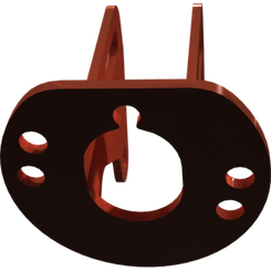 Pièces agricoles - Pièce divers - support verin soudé -peint-