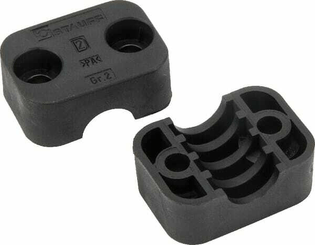 Pièces agricoles - Hydraulique - Support de tube PA 14mm