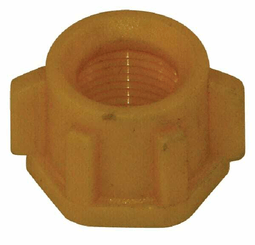 Pièces agricoles - Pièce Pulvérisateur - Ecrou de protection jaune 3/8"