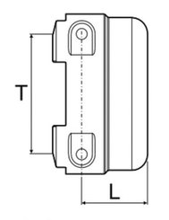 Pièces agricoles - Pièce Pulvérisateur - Bouchon T9 88 mm