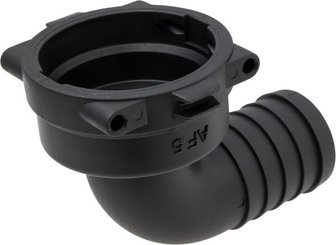 Pièces agricoles - Pièce Pulvérisateur - Raccord à fourche, femelle 90° AF5, embout de tuyau 32 mm