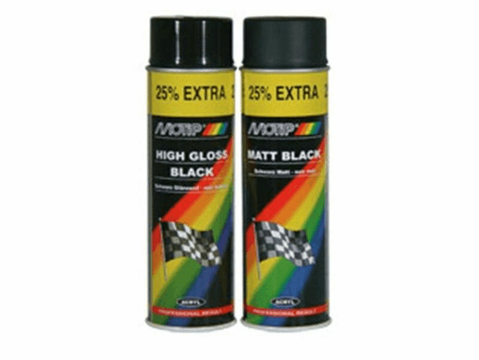 Pièces Quad & Motos - Outillage - Peinture MOTIP Noir brillant - Spray 500 ml