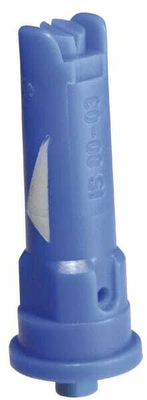 Pièces agricoles - Pièce Pulvérisateur - Buse de bordure à injection d'air IS 80° 03 bleu céramique Lechler