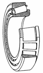 Pièces agricoles - Roulements - Roulement à rouleaux coniques 65x100x23mm SKF