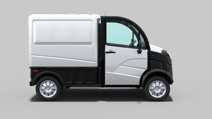 Materiels - Voiture sans permis - E-truck fourgon