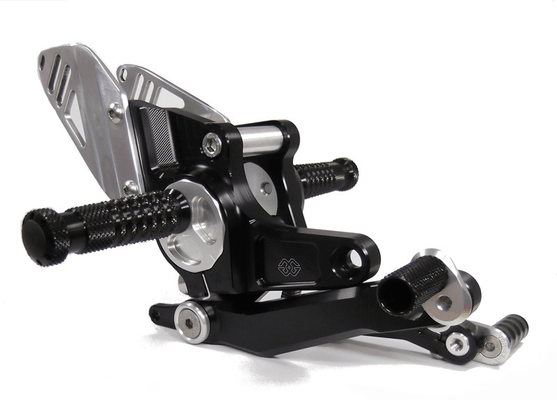 Pièces Quad & Motos - Equipement véhicule - Commandes reculées ajustables GILLES TOOLING RCT10GT noir/argent BMW
