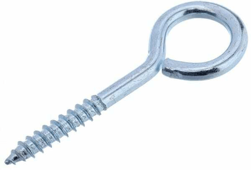 Pièces agricoles - Fasteners - Vis à œillet 5,1 mm, Ø 4x40, ronde, acier