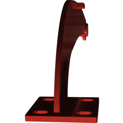 Pièces agricoles - Pièce divers - Axe d’essieu gauche soudé -peint-