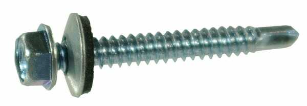 Pièces agricoles - Fasteners - Vis auto-perforante 6.3x75mm,tête hexagonale à bride de 10 mm, DIN 7504 Kramp