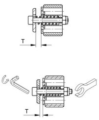 Pièces agricoles - Hydraulique - Coupleur 90°Ø 25-3/4"
