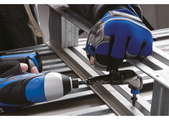 Outils - Outils divers - Adaptateur 1/4" à renvoi d'angle avec embouts RESISTORX®plus- 9pièces