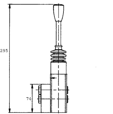 Pièces agricoles - Hydraulique - Levier servo