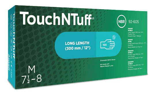 Vêtements et protections - Equipement - Gants TouchNTuff® 92-605 6.5-7/S 100pcs