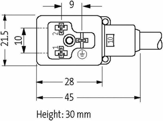 Pièces agricoles - Electricité - Kit de câbles de fiche