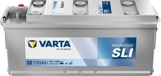 Pièces agricoles - Eclairage - Battery 12V 110Ah 760A I2 VARTA Promotive SLI