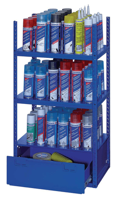Boulonnerie, quincaillerie - Meubles, rangements - MODUL CHIMIE 1 TIR + 3 NIV BAS