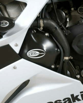 Pièces Quad & Motos - Equipement véhicule - Couvre-carter gauche (alternateur) R&G RACING noir Kawasaki ZX-6R