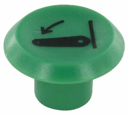Pièces agricoles - Electricité - Symbole relevage, rond, vert