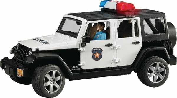 Loisirs - Jouets - Voiture de police Jeep Rubicon