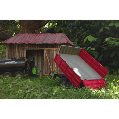 Loisirs - Jouets - Benne rouge pour RC-Tractor 1:16
