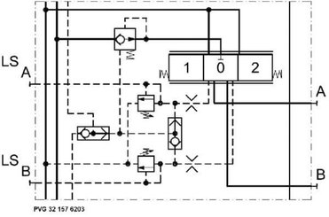 Pièces agricoles - Hydraulique - Module de base PVB 157-B-6203