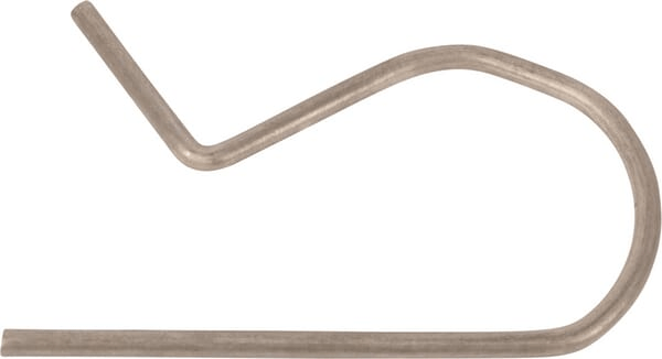 Pièces agricoles - Machines - Attache « R » petit combi 1 tuyau, acier inoxydable (M.680-784)