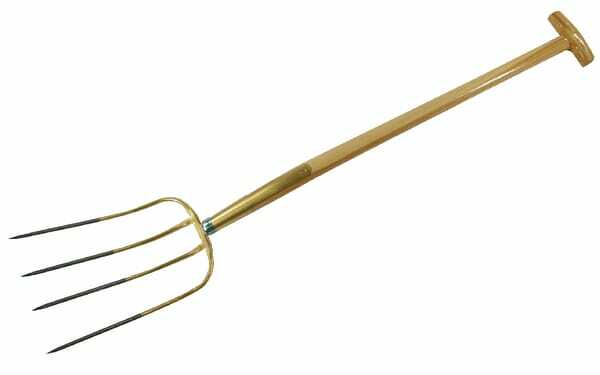 Pièces agricoles - Cloture,Jardin & Sylviculture - Fourche à fumier 4 dents+man. 90cm