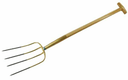 Fourche à fumier 4 dents+man. 90cm