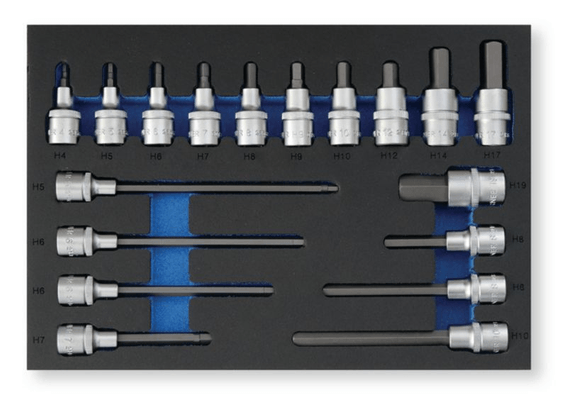 Outils - Outils divers - 1/2" MOUS PLNE DOUILLES 6 PANS