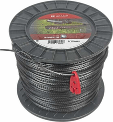 Pièces agricoles - Jardin et forêt pièce adaptable - Fil de coupe Ø 3.5mm 143m carré noir Kramp