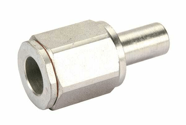 Pièces agricoles - Hydraulique - Adaptateur WEO Ø13mm-WEO 3/8"-12L