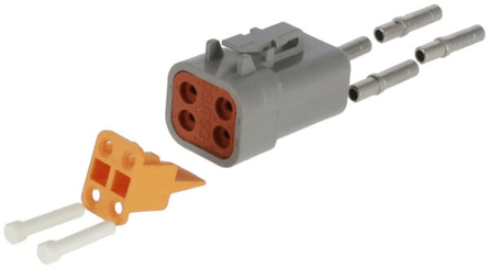 Pièces agricoles - Electricité - Ensemble de connecteurs 4p pos CP