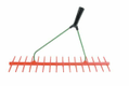 Râteau à foin 500 mm 16 dents