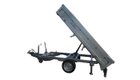 BENNE 256x148x30 freinée simple essieu PTAC : 750 kg ou 1350 kg